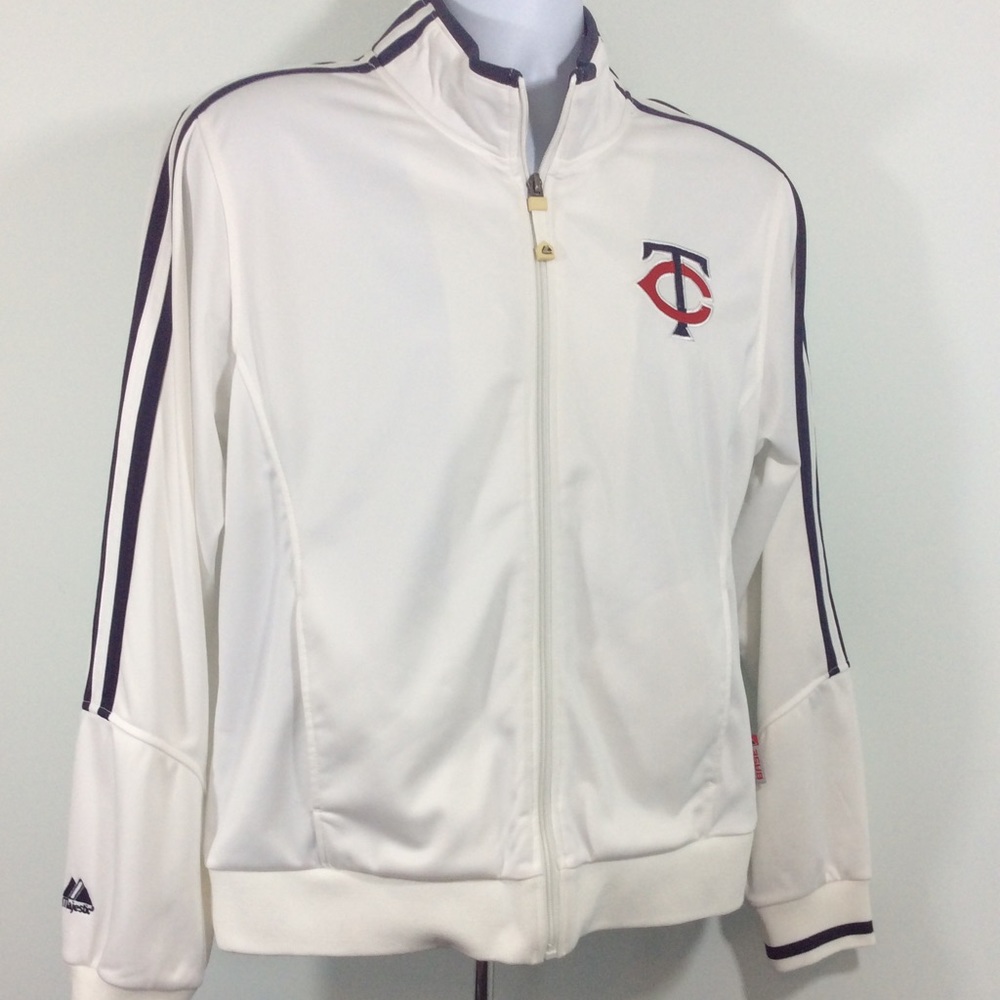 Majestic Authentic Mens Therma Base Jacket Zip Up